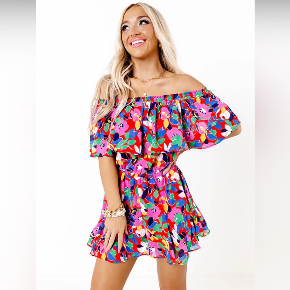 Seas the Moment Romper, NWOT.
